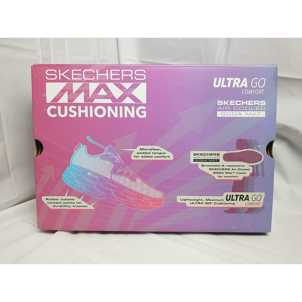 SKECHERS WOMEN'S MAX CUSHIONING ELITE 17693NVLV RUNNING SHOES Size 11 Ortholite - Picture 4 of 16